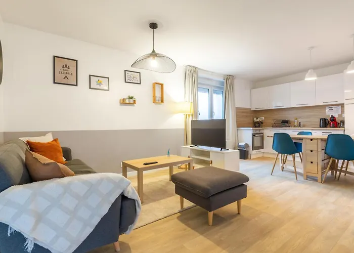 公寓 3 Avec Tv Connectees Et Jardin